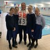 Four lucky girls get an Olympic level coaching session